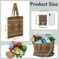 thumbnail image 4 of Sac de Courses Vintage en Toile Florale – Sac Réutilisable Artistique pour Femmes, 4 of 5