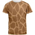thumbnail image 1 of Halloween Giraffe Pattern Costume All Over Mens T Shirt, 1 of 2