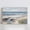 Framed 1, variant on Vela Home Beach Sunset Oil Painting Canvas Wall Art, 24x16 Inch Coastal Seascape Framed Print, Waterproof Canvas with Wood Frame, Impressionist Ocean Decor