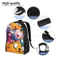 thumbnail image 5 of Adventure Time Shoulder Backpack Daypack 3D Printing Backpack Travel Hiking Bag, 5 of 8