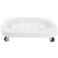 thumbnail image 1 of KAKOWELY Base de Réservoir de Propane Ronde en Pot avec Roues, Plateau de Réservoir de Gaz, Support de Cylindre de Gaz, Support de Rouleau pour Plante Robuste pour Intérieur Extérieur Maison Jardin, 1 of 5
