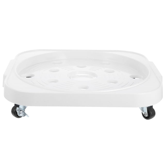 KAKOWELY Base de Réservoir de Propane Ronde en Pot avec Roues, Plateau de Réservoir de Gaz, Support de Cylindre de Gaz, Support de Rouleau pour Plante Robuste pour Intérieur Extérieur Maison Jardin