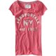 thumbnail image 1 of Aeropostale Mujeres Ny Est. Camiseta gráfica de 1987, rosa, talla extra pequeña, 1 of 1