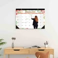 thumbnail image 5 of Wall Calendar 2026-2027 18 Month Jan. 2026 to Jun. 2027 Large Thickening To-do ＆ Notes Calendar Monthly Planner Floral Leaf, 5 of 8
