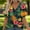C-Orange, variant on TIMIFIS Womens T Shirts Springs Summer Fall Tops Fashion Floral Print V Neck Short Sleeve Shirts Beach Vacation Clothes
