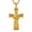 St. Joseph, variant on St. Michael Necklace for Men Women, 14K Gold Plated Celtic Cross Pendant, Archangel Warrior Crusader Crucifix, Catholic Protection Jewelry Gift