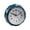 Dark Blue, variant on Deyuer Desk Clock Precise Silent Night Light Battery Powered Non Ticking Table Music Alarm Clock for Office,Pink