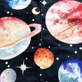 thumbnail image 3 of WIRESTER 33.5 inches x 59 inches Linen Doorway Curtain Hanging Tapestry for Restaurant, Home Room Divider Decor Curtains - Sun Planets and Stars, 3 of 5