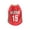 Red, variant on Pet Jersey Summer Sport Style for Dogs,Breathable Lightweight Polyester Fabric,Quick Pullover Design for Small Medium Breeds,Machine Washable Fade-Resistant Gold XS