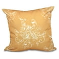thumbnail image 1 of E by Design Botanical Blooms Morning Birds Decorative Pillow, 1 of 2