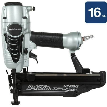 Metabo HPT Pneumatic 16-Ga Finish Nailer, 2-1/2-In, NT65M2S