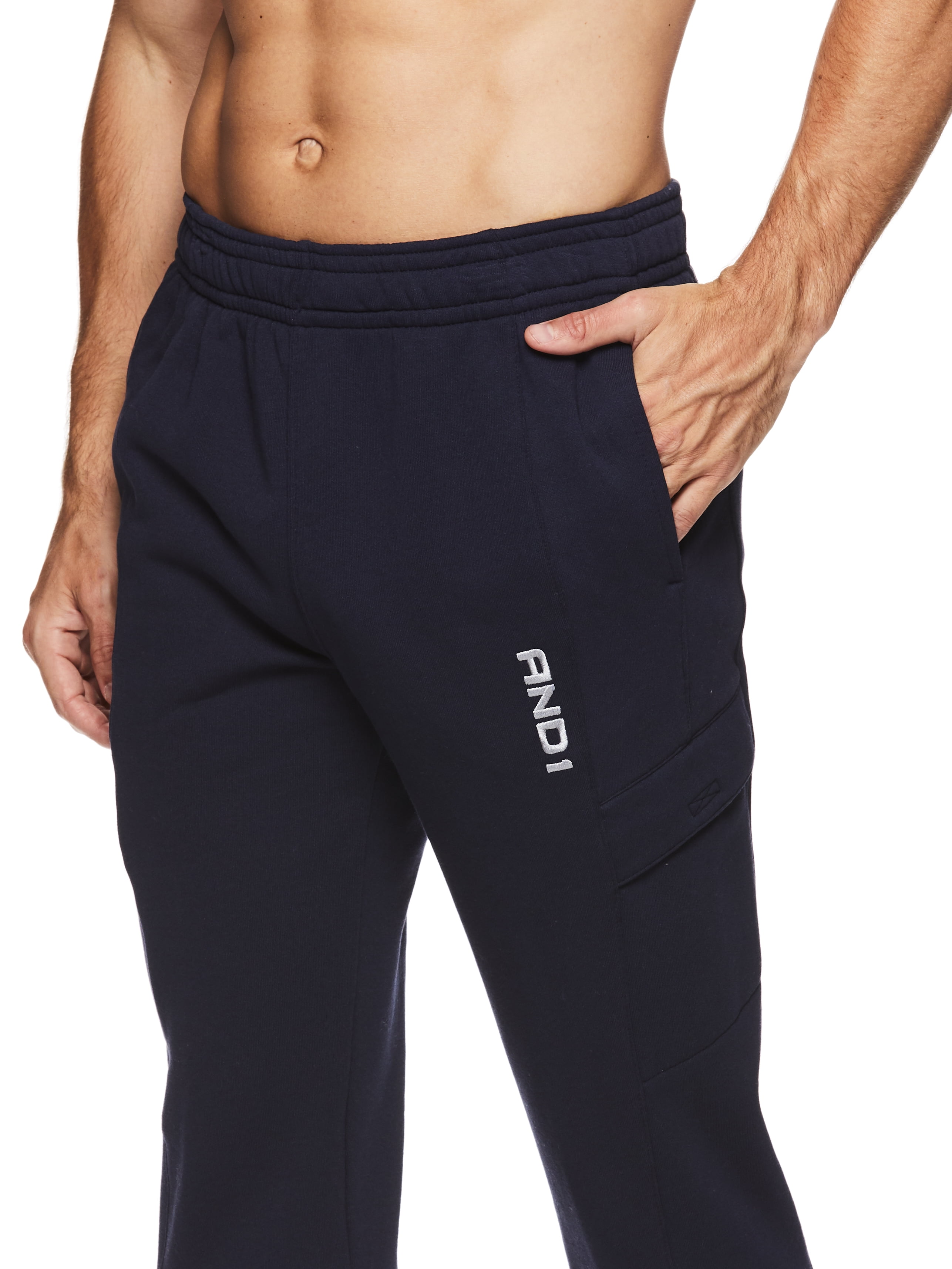 and1 men's fleece performance cargo pants