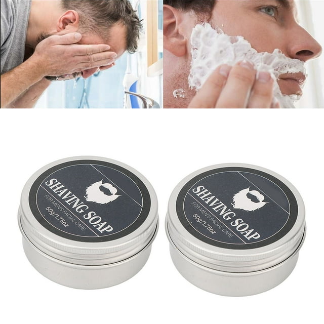 Shaving Lavender, 2 Cajas De Crema De Afeitar Totalmente Contacto Para Barba