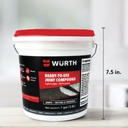 Würth Ready-to-Use Lightweight Joint Compound, 1 gal, Gypsum, Pre-Mixed
