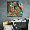 thumbnail image 5 of Epic Graffiti 'Sadhguru' by Dean Russo, Canvas Wall Art, 26"x26", 5 of 8