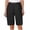 *Black, variant on VBVC Women's Butt Lift Bermuda Shorts,High Waisted Trousers For Women,Ladies Lightweight Pants with Pockets,Gray,S-3XL