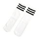 thumbnail image 1 of Calcetines deportivos clásicos, suaves y elásticos para niños, hasta la rodilla, compactos y a media pantorrilla. Blanco, 1 of 9