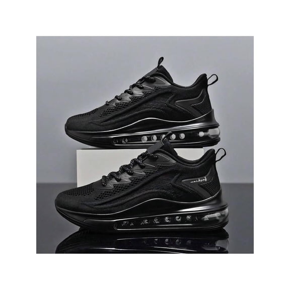 Men's Air Cushion Running Shoes - Lightweight Sports Walking Tennis Fitness Exercise