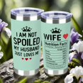 thumbnail image 2 of Tumblers & Cups:【Wife swig Tumbler】Let our Wife swig Tumbler serve as a reminder of your love for your Wife  - 20 Oz Mint Tumbler, 2 of 10