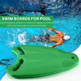 thumbnail image 4 of Green Swim Board EVA Back Float Kickboard Safe Training Aid Plate Surf Water for Adult Children Swim Pool Accessories, 4 of 5