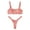 Red, variant on Aayomet Bikinis For Women Piece Split Sling Swimwear Two Printed Swimsuit Wire Bikini Women's Swimwears Tankinis Set,Red L