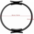 thumbnail image 2 of Yazoeia Pilates Resistance Circle Fitness Circle Pilates Ring, Develop Core Abdominal Muscles and Back Strength Fitness Ring for Thighs and Legs Fitness Fitness Circles CJC912-198641, 2 of 8