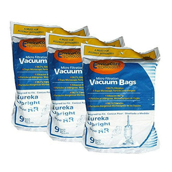 27 Compatible with Eureka Type RR Omega Boss Upright Microfiltration Allergy Vacuum Cleaner Bags