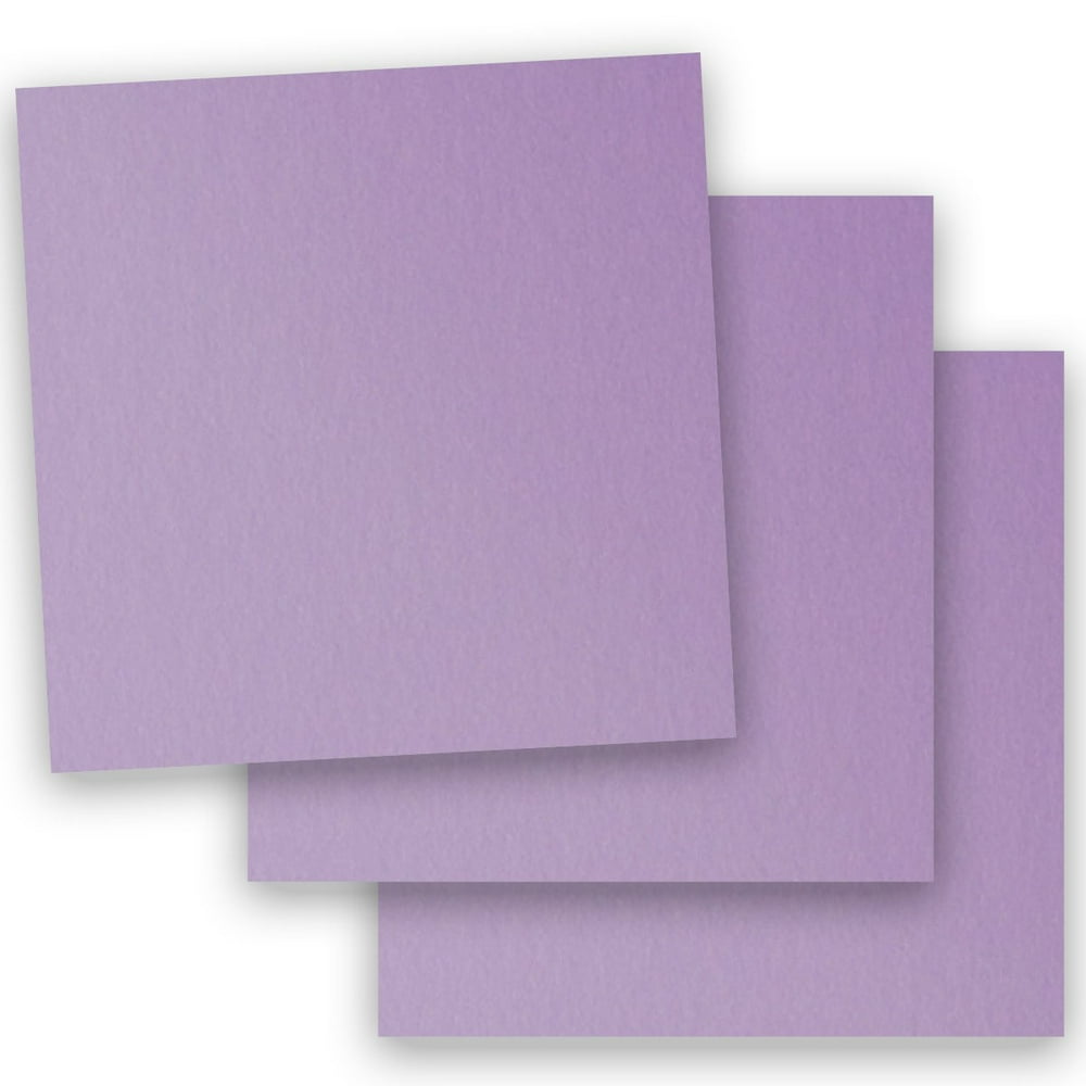 Metallic PURPLE AMETHYST 12X12 (Square) Paper 105C Cardstock 100 PK
