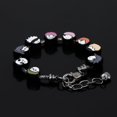 thumbnail image 2 of SONGCHANGJEWELRY Pulsera DIY con Dijes JJK – 9 Mini Caras de Anime en Estilo Chibi – Gojo, Yuji, Sukuna, Panda y Más – Cadena de Aleación Removible para Fans y Coleccionistas, 2 of 9
