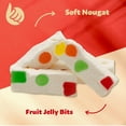 thumbnail image 4 of Jujube Nougat Candy | 30 Count, 11-Ounce Pack | Classic Treat with Fruit Jelly Pieces | Individually Wrapped, 4 of 6