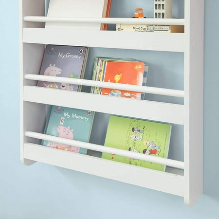 So Kmb08 K W Wall Mounted 4 Tiers Children Kids Bookcase Book Shelf Storage Display Shelving Rack White Canada - Childrens Book Shelves Wall Mounted So Kmb08 K W Wall Mounted 4 Tiers Children Kids Bookcase Book Shelf Storage Display Shelving Rack White Canada - Childrens Book Shelves Wall Mounted