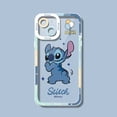 thumbnail image 1 of Disney Stitch-funda de teléfono para iPhone 14 Pro Max 13 12 11 Pro Max Mini XR XS X 8 7 6S Plus SE 2020, funda trasera transparente de silicona suave, 1 of 4