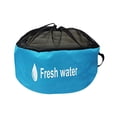 thumbnail image 1 of Sac de Rangement pour Boyau d'Eau de VR pour Autocaravane Intérieur Extérieur, Contenant à Cordon, Pochette de Chargement Portable, Camping Randonnée Voyage Articles Divers, Organisateur de Cargaison Bleu, 1 of 9