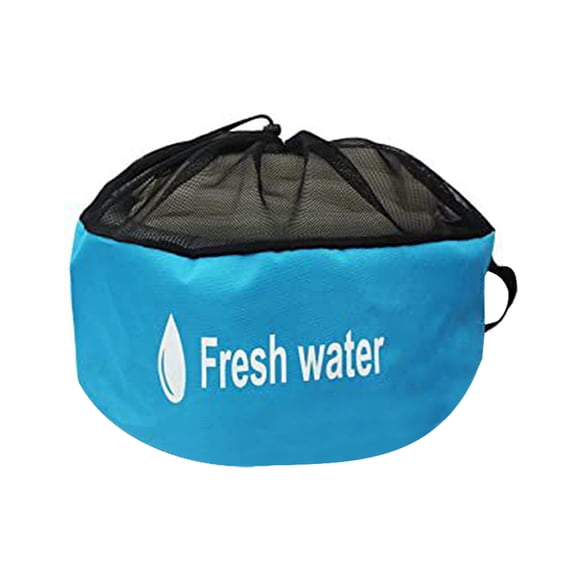 Kenally Bolsa de almacenamiento para manguera de caravanas y caravanas, bolsa de malla con cordón transpirable, organizador plegable de carga Type4 NO4