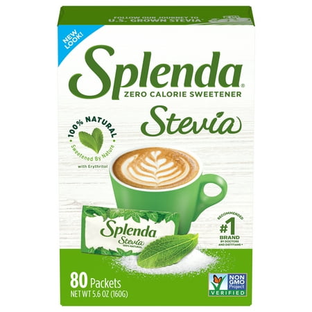 Splenda Naturals Stevia, Zero Calorie Sweetener, 5.6 oz, 80 Count