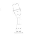 thumbnail image 3 of LED Boat Anchor Light Yacht LED Three-Color Navigation Signal Light, 3 of 5