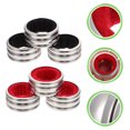 Senikei 6pcs Stainless Steel Red Wine Bottle Collar Antioverflow Wine