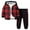 Red, variant on Zshosam Toddler Boy Outfits Toddler Baby Boy Clothes Color Blocking Hoodies   Pants Fall Winter Outfits Size 5T 6T,(Black 5-6 Years)