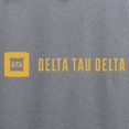 thumbnail image 3 of CafePress - Delta Tau Delta Gold Signature Sweatshirt - Pullover Hoodie, Classic & Comfortable Hooded Sweatshirt, 3 of 4