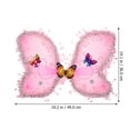 thumbnail image 2 of 2 sets mariposa cabello cabello pequeño niña mariposa ala apoyos de hadas palos, 2 of 5