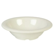 Excellante Color Ivory Melamine Dinnerware Collection 4.75 Inch Salad Bowl - 4 Oz, Comes in Dozen