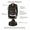 thumbnail image 5 of Noora Women BLACK Vest Coat Biker Jacket, Cropped Style Classic Sleeveless Leather Biker Jacket,Lambskin Leather Motorcycle Jacket, SJ509, 5 of 7