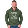 thumbnail image 4 of Religious Christian Army of God Hoodie Hooded Sweatshirt Men Brisco Brands S, 4 of 6