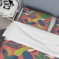 thumbnail image 4 of Designart 'Retro Tropical Leaves I' Mid-Century Modern Duvet Cover Set, 4 of 4