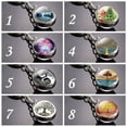 thumbnail image 3 of Luminous Keychain Portable Tree Keyring Luminous Chains Ring Glass Balls Key Chain Pendant Gifts for Children Sisters and Friends, 3 of 8