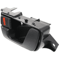 thumbnail image 2 of MONTERO 01-06 FRONT INTERIOR DOOR HANDLE LH, Textured Black, Plastic, XLS/Limited model (=REAR), 2 of 5