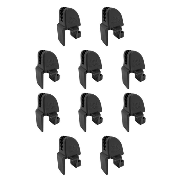 sweethay Clips para guardabarros de barcos, tacos de riel duraderos y fiables, soportes de suspensión de pontones de ajuste rápido Type1 NO1