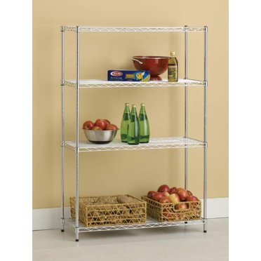Whitmor Spacemaker Storage Rack 6-Tier Shelving, Gunmetal Gray ...