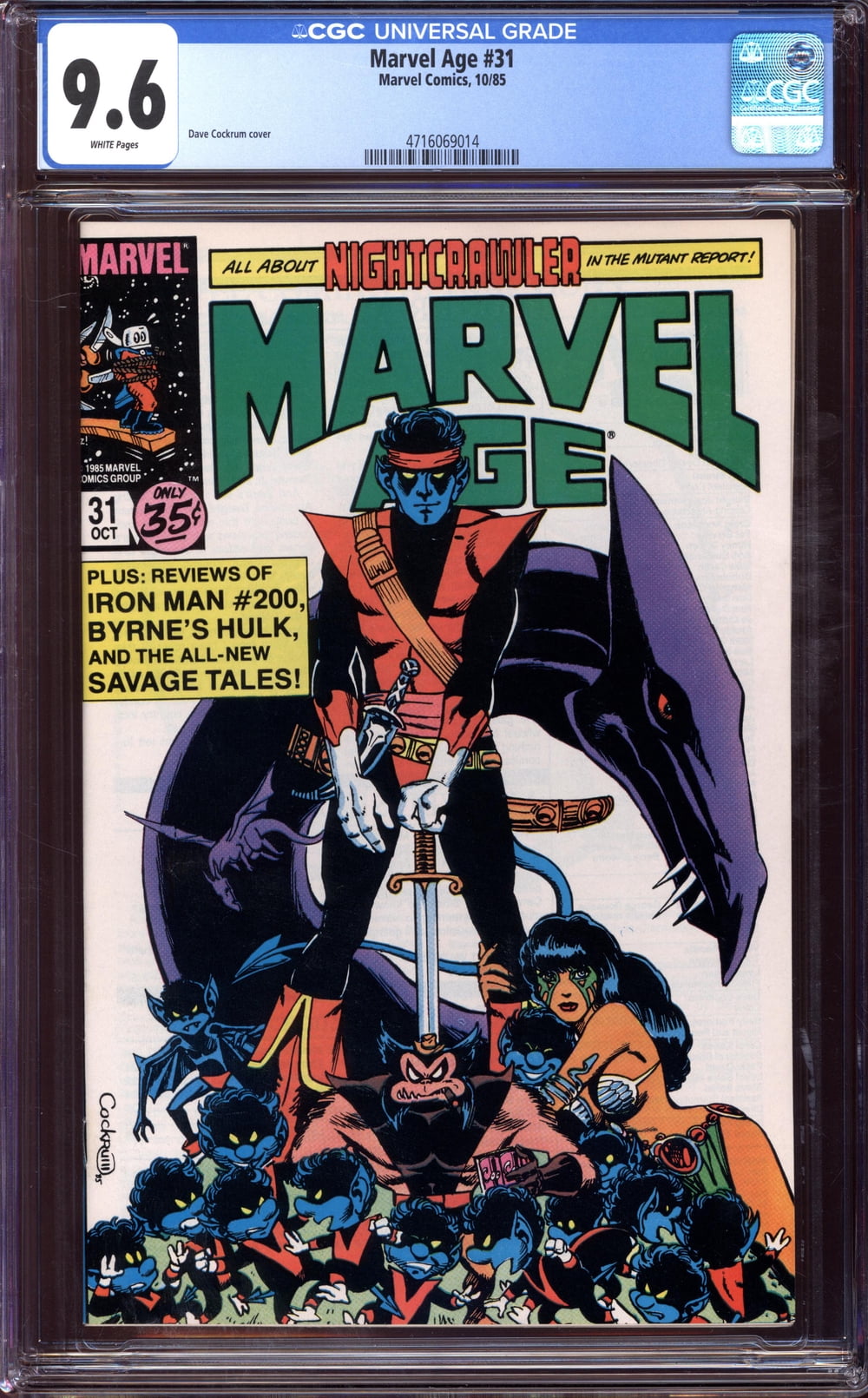 Cover of Marvel Age #31
