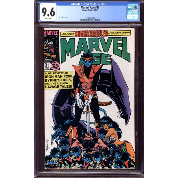Marvel Age #31 - CGC 9.6 Comic Book